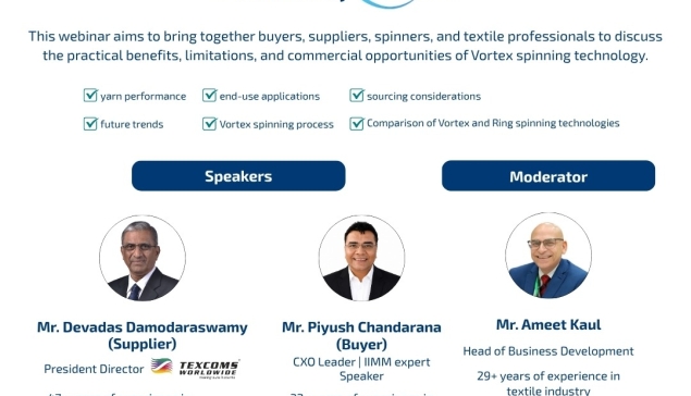 WEBINAR: Buyer vs Supplier Interaction on Vortex Spinning Technology